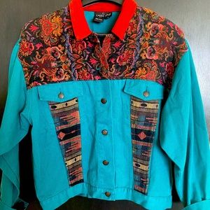 80’s VINTAGE JACKET BY CAROLE LITTLE 🔖